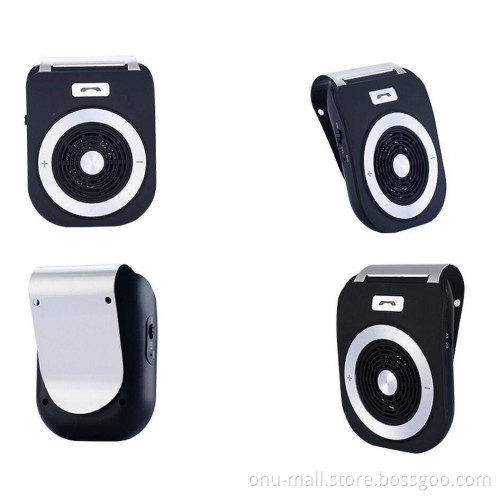 Wireless Car Bluetooth Handsfree Car Kit Speakerphone Clip 10m Distance MP3 Player with Car Charger